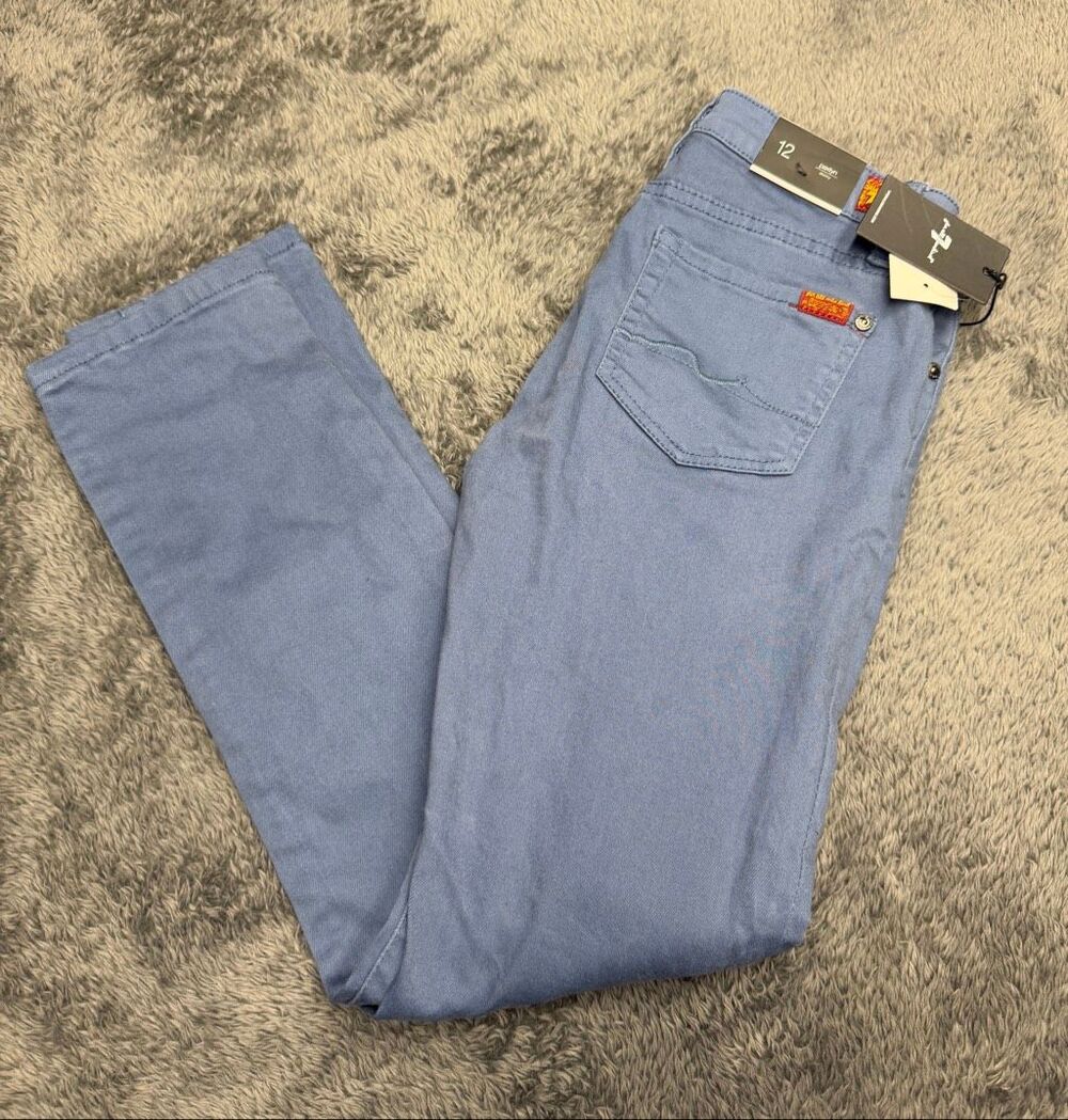 7 For All Mankind Paxtyn Skinny Jeans Size Girl’s 12, brand new with tags!